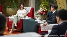China Aussenministerin Annalena Baerbock in Tianjin | Treffen Parteisekretär