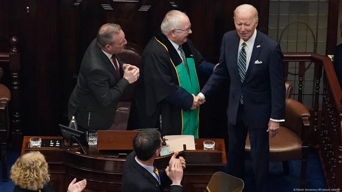 US President Joe Biden Tells Irish Parliament 'I'm Home' – DW – 04/13/2023