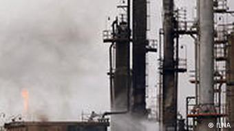 An Iranian oil refinery