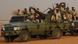 Des soldats soudanais de l'unité des Forces de soutien rapide dirigée par le général Mohammed Hamdan Dagalo dans la province du Nil oriental en juin 2019 Des soldats soudanais de l'unité des Forces de soutien rapide dirigée par le général Mohammed Hamdan Dagalo dans la province du Nil oriental en juin 2019