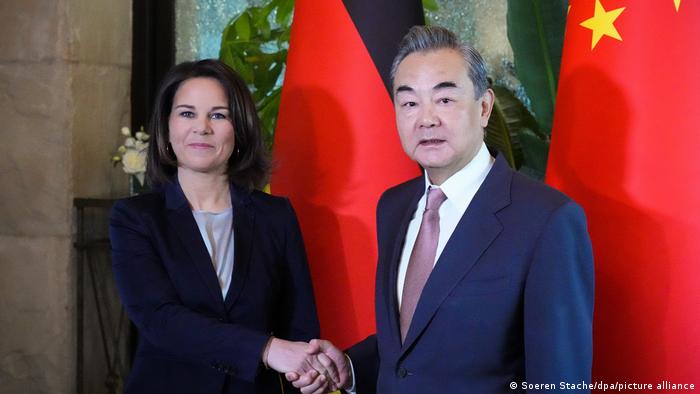 China | Außenministerin Annalena Baerbock und Wang Yi