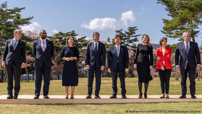 Japan Treffen der G7 Außenminister