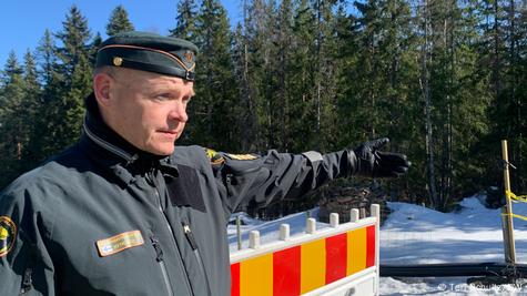 Командир подразделения финской пограничной службы Мика Ритконен