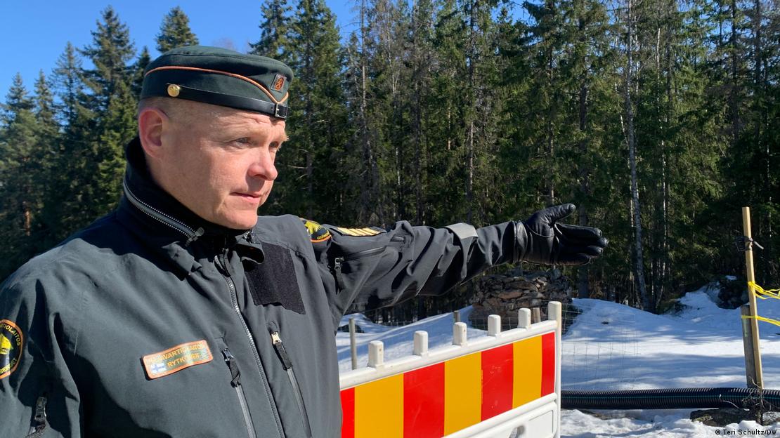 Koloneli Mika Rytkoen, komandant i rojeve kufitare të Finlandës Koloneli Mika Rytkoen, komandant i rojeve kufitare të Finlandës