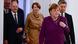 Merkel arrives to the Bellevue presidential palace in Berlin Merkel arrives to the Bellevue presidential palace in Berlin