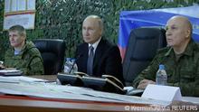 Ukraine aktuell: Putin laut Kreml in Cherson und Luhansk