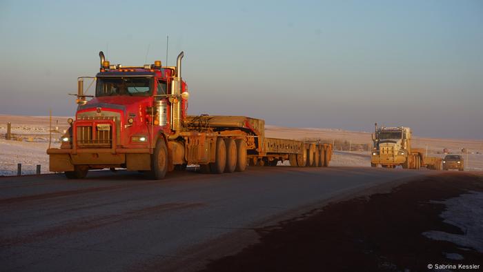 Truck in Wyoming, USA