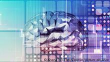 Brain Processor of a Human Mind and Memory Concept