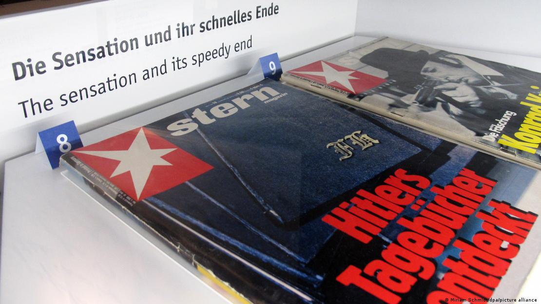 Αντίτυπο του Stern με τα δήθεν ημερολόγια του Χίτλερ