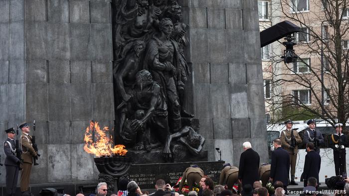 Polen Warschau | Gedenken 80 Jahre Warschauer Ghettoaufstand 