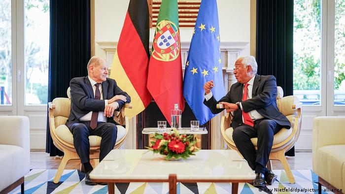 Bundeskanzler Olaf Scholz besucht Portugal