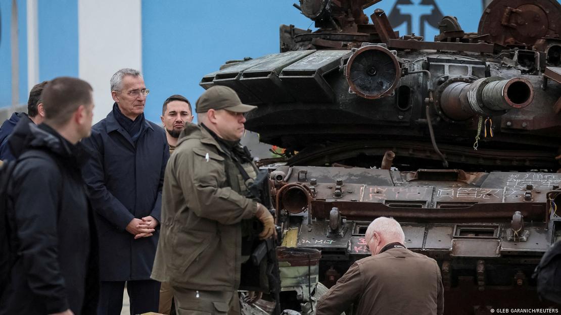 Vizita e Sekretarit të Përgjithshëm të NATO-s, Stoltenberg në Kiev, 20.04.2023