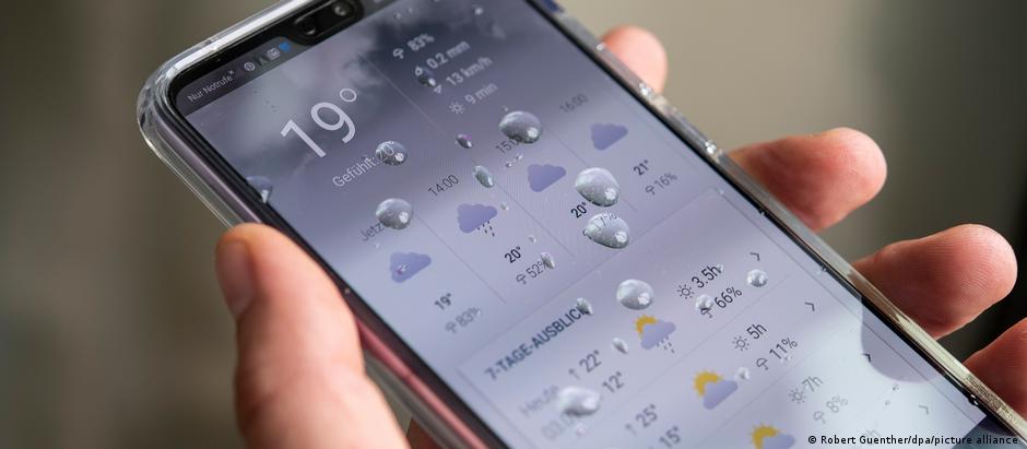 Apps de meteorologia aparentam uma confiabilidade impossível na prática