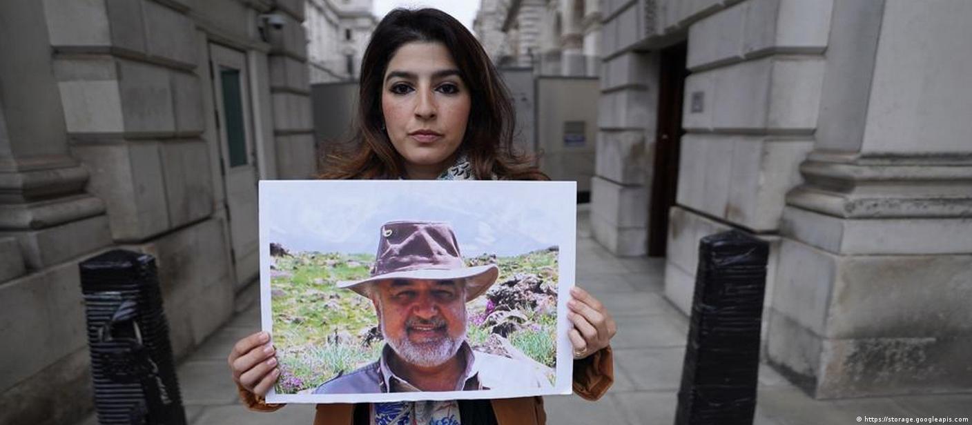 دختر مراد طاهباز، زندانی ایرانی-آمریکایی محیط زیستی در ایران - عکس از آرشیو