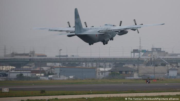 Países asiáticos, como o Japão, também enviaram aviões militares para retirar seus cidadãos do Sudão