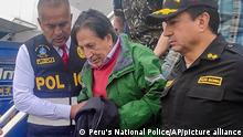 Toledo es trasladado para asistir a audiencia judicial en Lima