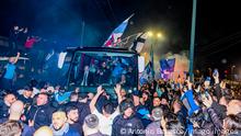قتيل و200 جريح في احتفالات فوز نابولي بالدوري الإيطالي!