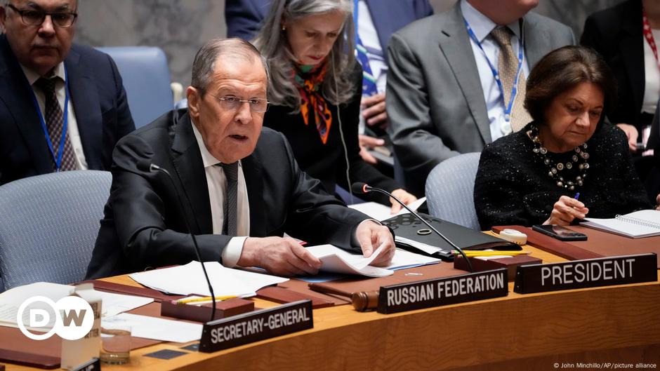UN에서 Lavrov의 주장에 대해 어떻게 해야 합니까?  – DW – 2023년 4월 25일