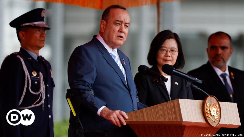 Guatemala promete ser el ‘sólido aliado diplomático’ de Taiwán – DW – 25/04/2023
