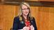 Janne Myrdal speaks during a North Dakota Senate debate in 2017 Janne Myrdal speaks during a North Dakota Senate debate in 2017