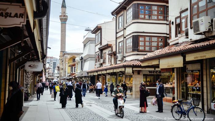 Straßenszene in Konya