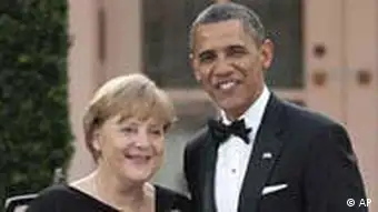 Merkel / Obama / Freiheitsmedaille