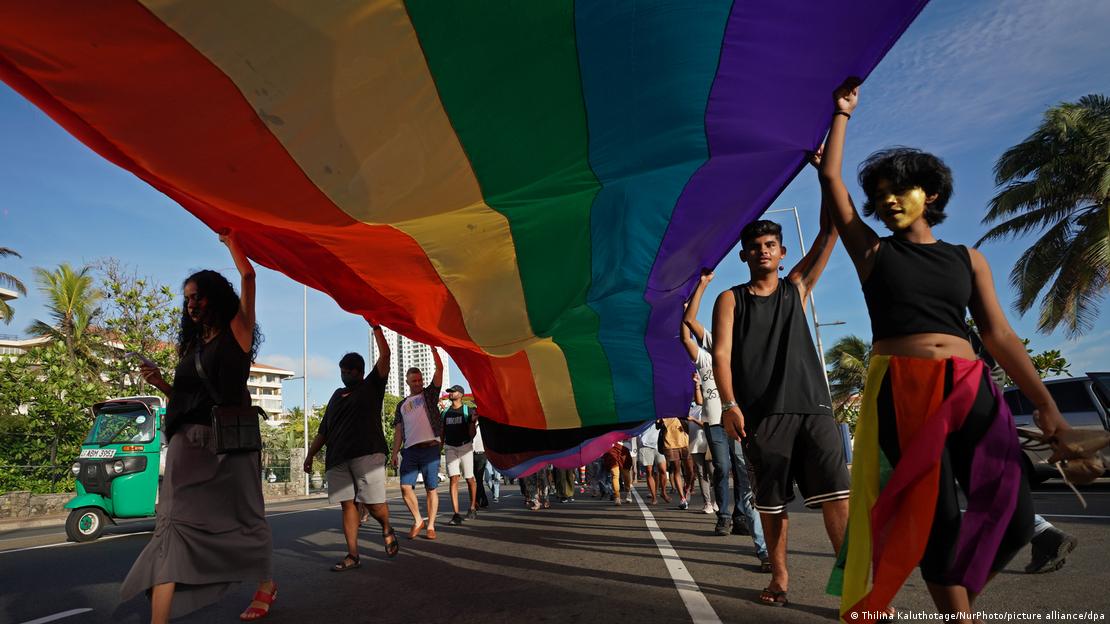 LGBTQ+/Pride Protest Sri Lanka