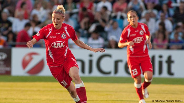 Spielszene Anja Mittag im Trikot von Turbine Potsdam