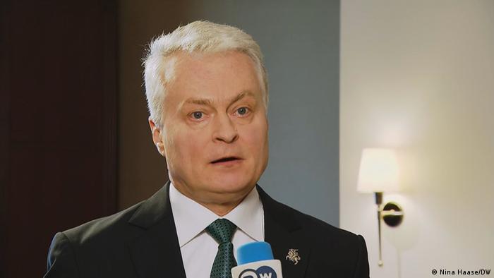 Litauen Präsident Gitanas Nauseda