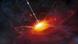 Artist impression of a quasar Artist impression of a quasar