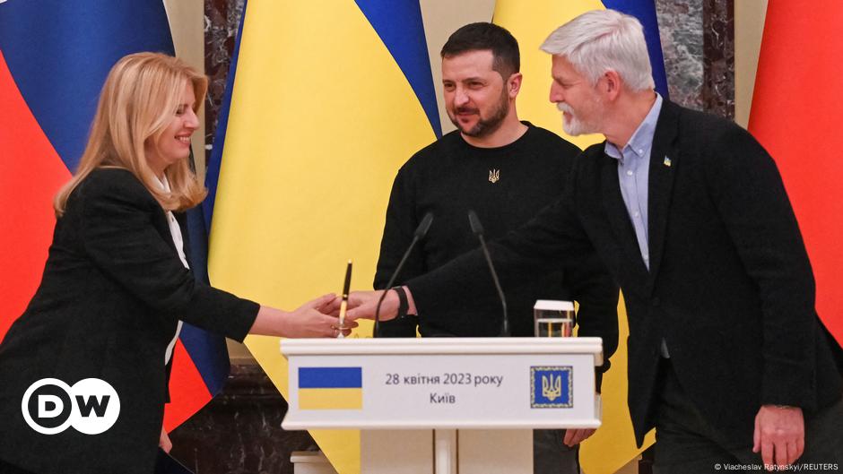 Ukraine aktuell: Prag und Bratislava stärken Kiew den Rücken | DW | 29.04.2023