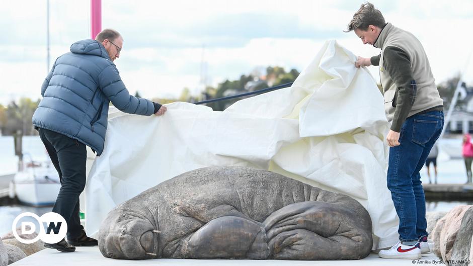 Norwegen: Ein Denkmal für Walross Freya