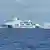 Schiff der chinesischen Küstenwache blockiert das  philippinische Küstenwache 