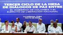 Comienza tercera ronda de negociaciones entre Colombia y el ELN en Cuba