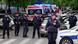 Police block streets around the Vladislav Ribnikar school in Belgrade, Serbia Police block streets around the Vladislav Ribnikar school in Belgrade, Serbia