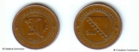 Kovanice bosanskohercegovačke valute