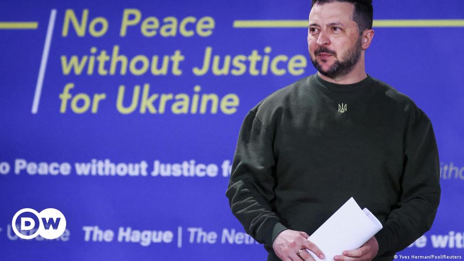 Selenskyj fordert Tribunal für gerechten Frieden