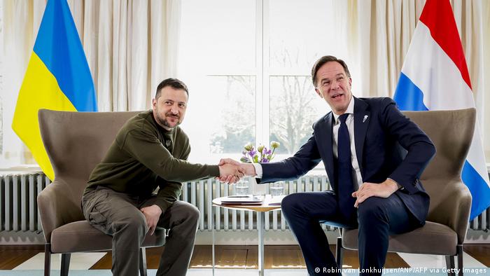 Niederlande l Premierminister Mark Rutte empfängt den ukrainischen Präsidenten Selenski