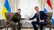 Ukrainian President Volodymyr Zelenskyy shakes hands with Dutch Prime Minister Mark Rutte at The Hague, in the Netherlands Ukrainian President Volodymyr Zelenskyy shakes hands with Dutch Prime Minister Mark Rutte at The Hague, in the Netherlands