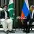 سرگئی لاوروف، وزیر خارجه روسیه و بلاول بوتو زرداری، وزیر خارجه پاکستان، گوا، هند