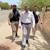 Special Representative for Sudan, Volker Perthes, walks with guards