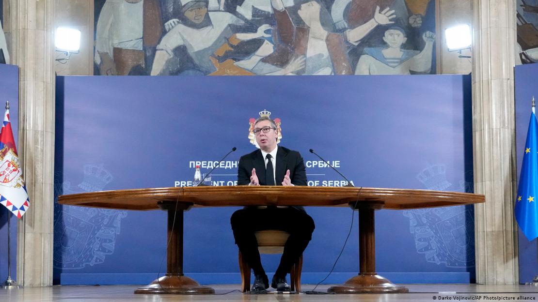 Српскиот претседател Александар Вучиќ