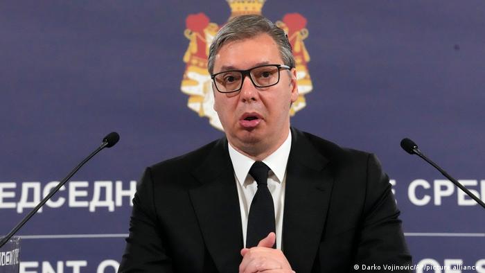 Serbiens Präsident Alexsandar Vucic 