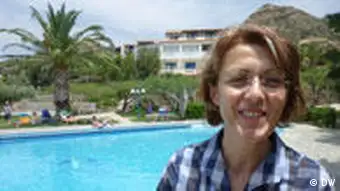 Griechenland Kreta Krise Tourismus 2011 Hotel Irini Mare Besitzer Höhere Steuern, steigende Preise – Hotelchefin Irini ist skeptisch, dass Hoteliers in der Saison 2011 Gewinn machen
