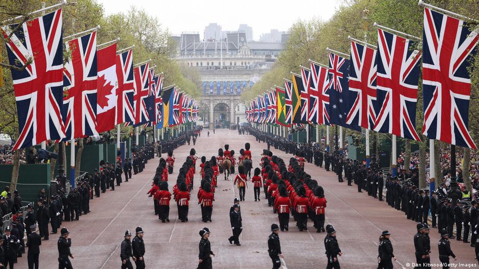 London läuft sich warm für die Krönung von Charles III.