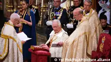 现场图片：英国国王查尔斯三世加冕典礼