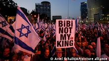 Protestan en Israel contra reforma judicial de Netanyahu