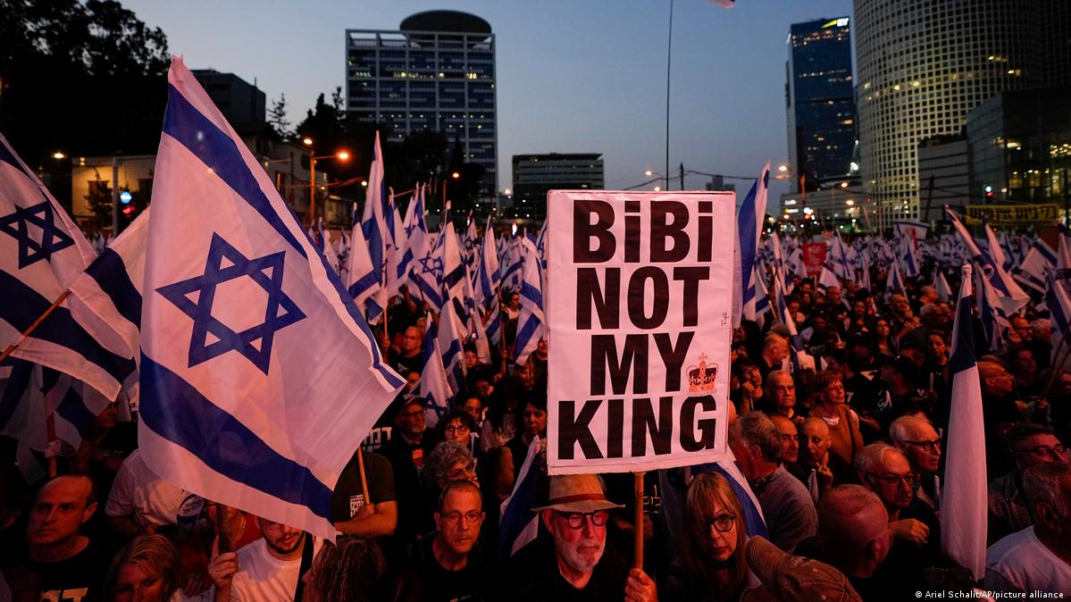 Protestan en Israel contra reforma judicial de Netanyahu