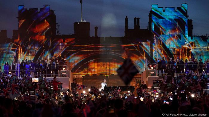 Großbritannien Krönungskonzert Windsor Castle