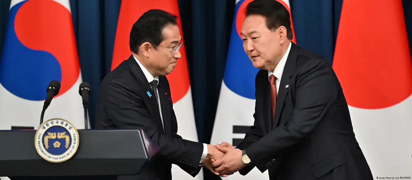 What brings Japan and South Korea closer